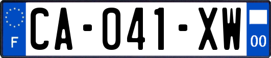 CA-041-XW
