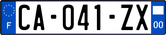 CA-041-ZX