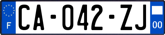 CA-042-ZJ