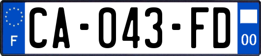 CA-043-FD
