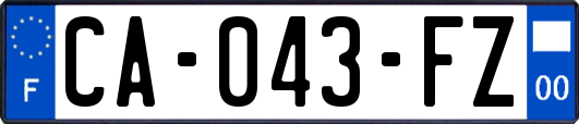 CA-043-FZ
