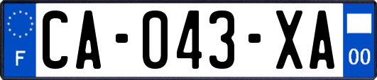 CA-043-XA