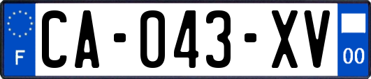 CA-043-XV