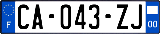 CA-043-ZJ