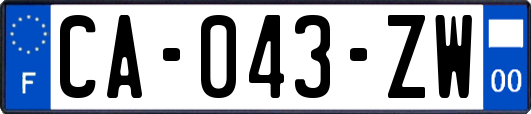 CA-043-ZW