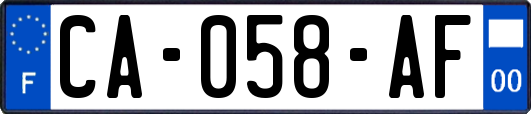 CA-058-AF