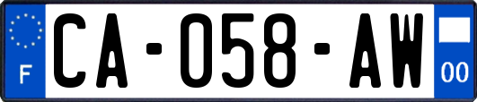 CA-058-AW