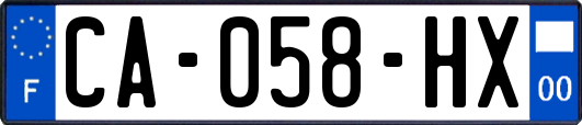 CA-058-HX