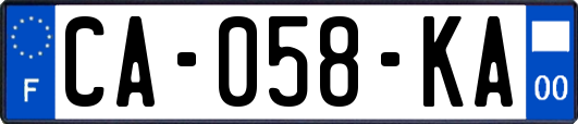 CA-058-KA