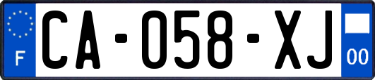 CA-058-XJ