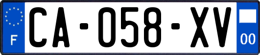 CA-058-XV