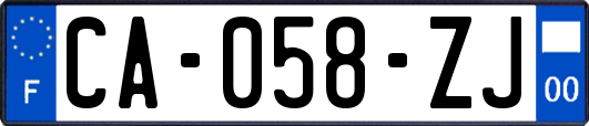 CA-058-ZJ