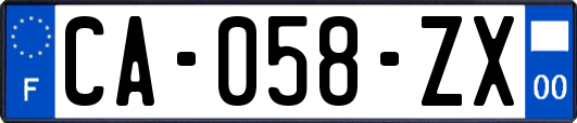 CA-058-ZX