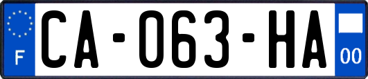 CA-063-HA
