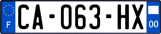 CA-063-HX