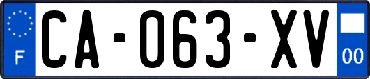 CA-063-XV