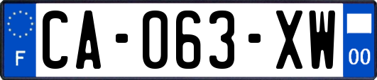 CA-063-XW