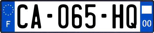 CA-065-HQ