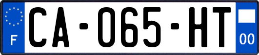 CA-065-HT