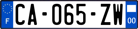 CA-065-ZW