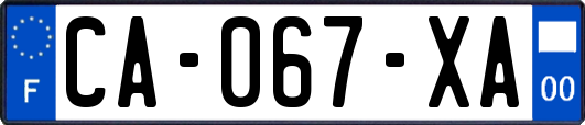 CA-067-XA