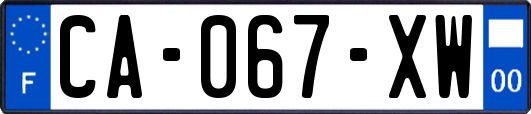 CA-067-XW