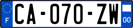 CA-070-ZW