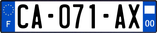 CA-071-AX