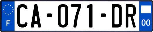 CA-071-DR