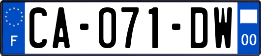 CA-071-DW