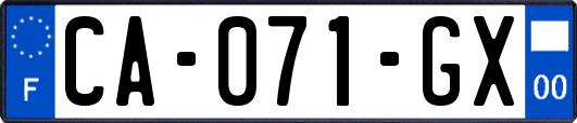 CA-071-GX