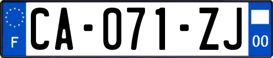 CA-071-ZJ