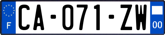 CA-071-ZW