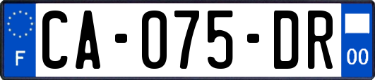 CA-075-DR