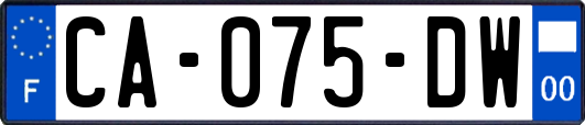 CA-075-DW