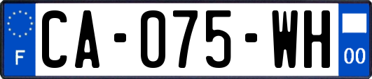 CA-075-WH