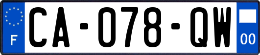 CA-078-QW