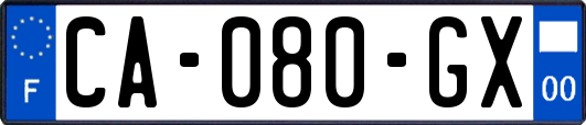 CA-080-GX