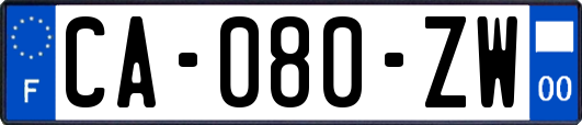 CA-080-ZW