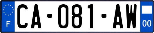 CA-081-AW