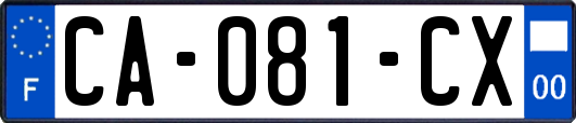 CA-081-CX