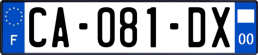 CA-081-DX