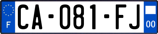 CA-081-FJ