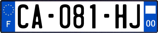 CA-081-HJ