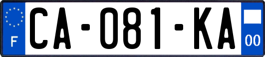 CA-081-KA