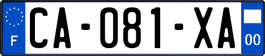 CA-081-XA