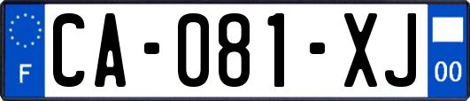 CA-081-XJ