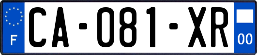 CA-081-XR
