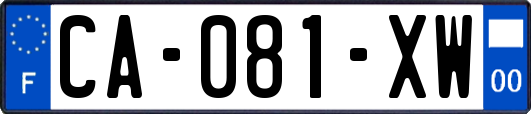 CA-081-XW