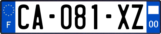CA-081-XZ